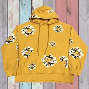 Classic Men's Denim Tears Hoodie Yellow
